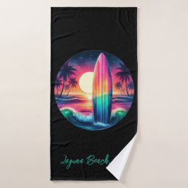 Surfplank-ontsnapping Bad Handdoek