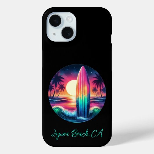 Surfplank-ontsnapping Case-Mate iPhone Case (Achterkant)