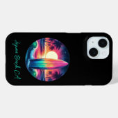 Surfplank-ontsnapping Case-Mate iPhone Case (Achterkant (horizontaal))