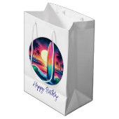 Surfplank-ontsnapping Medium Cadeauzakje (Voorkant Gekanteld)