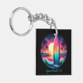 Surfplank-ontsnapping Sleutelhanger (Voorkant Links)