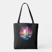 Surfplank-ontsnapping Tote Bag (Achterkant)