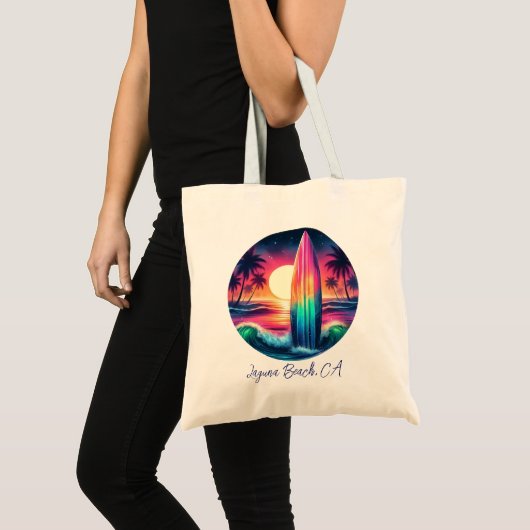 Surfplank-ontsnapping Tote Bag (Voorkant (product))