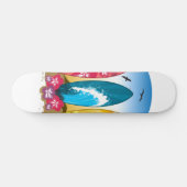 Surfplank Persoonlijk Skateboard (Horizontaal)