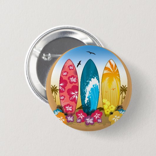 Surfplank Ronde Button 5,7 Cm (Voorkant /achterkant)