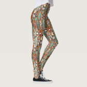 surfplank-sinaasappel leggings (Rechts)