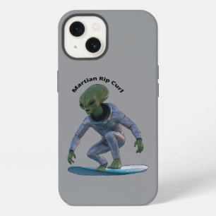 Surfplank surfen op Mars golfsurfen URM iPhone 13 Hoesje