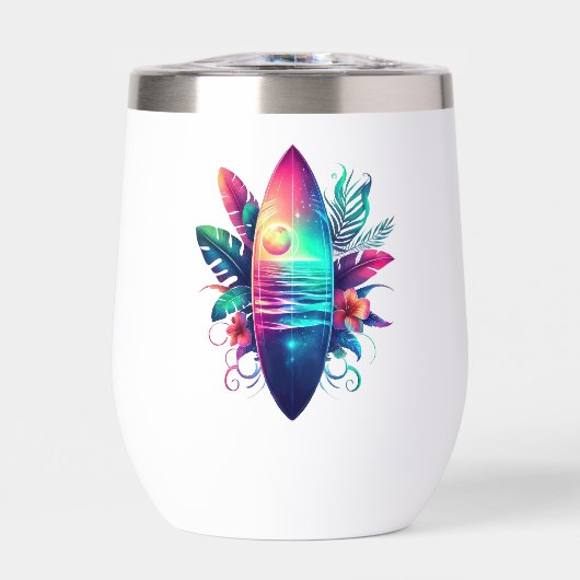 Surfplank Tropical Beach- (Voorkant)