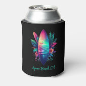 Surfplank Tropical Beach- Blikjeskoeler (Blikje Achterkant)