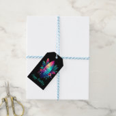 Surfplank Tropical Beach- Cadeaulabel (Met Touw)