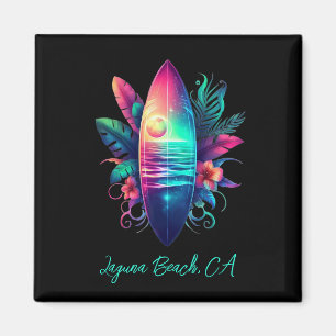 Surfplank Tropical Beach- Magneet