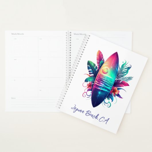 Surfplank Tropical Beach- Planner (Display)