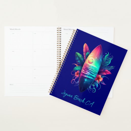 Surfplank Tropical Beach- Planner (Display)