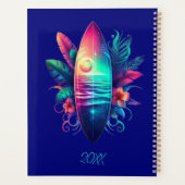 Surfplank Tropical Beach- Planner (Achterkant)