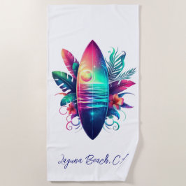 Surfplank Tropical Beach- Strandlaken