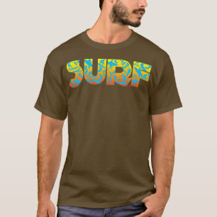 Surfplank voor Surf T-shirt