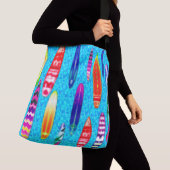 Surfplanken 1 crossbody tas (Dichtbij)