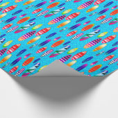 Surfplanken 1 opvulpapier cadeaupapier (Hoek)