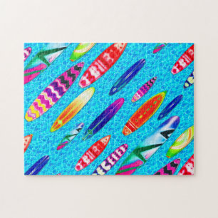 Surfplanken 1 Puzzle Legpuzzel