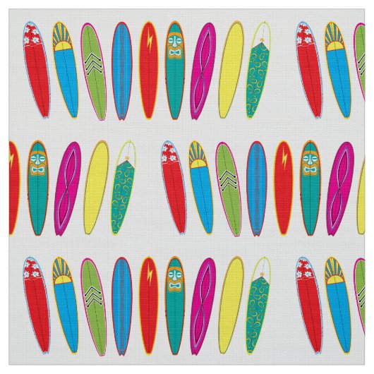  surfplanken - Aangepaste fabric Stof (Swatch)
