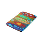 Surfplanken badmat van mijn kunstwerk (Gekanteld)