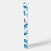 Surfplanken Blauw Patroon Case-Mate iPhone Case (Achterkant / Links)