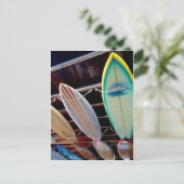Surfplanken Briefkaart (Staand voorkant)