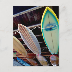 Surfplanken Briefkaart