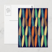 Surfplanken Briefkaart (Voorkant / Achterkant)