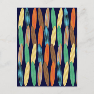 Surfplanken Briefkaart