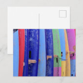 surfplanken briefkaart (Voorkant / Achterkant)