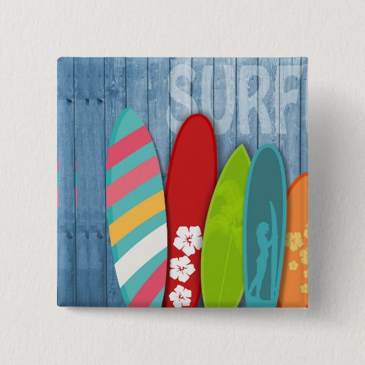 Surfplanken Button (Voorkant)