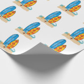 Surfplanken Cadeaupapier (Hoek)