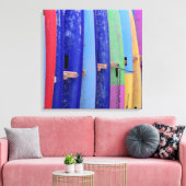 surfplanken canvas afdruk (Insitu (Woonkamer))