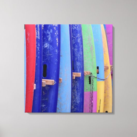 surfplanken canvas afdruk (Voorkant)