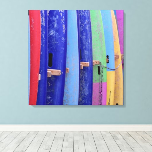  surfplanken canvas afdruk (Insitu (Houten vloer))