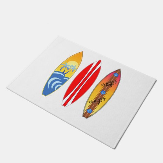  surfplanken deurmat (Schuin)