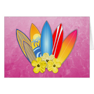Surfplanken en Hibiscus