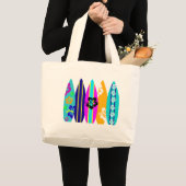 Surfplanken Grote Tote Bag (Voorkant (product))