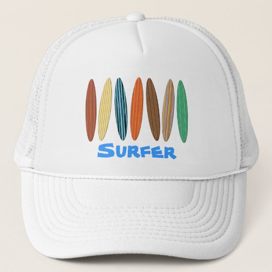 Surfplanken Hoed Cap Trucker Pet (Voorkant)