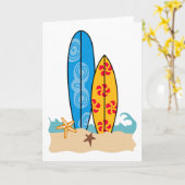 Surfplanken Kaart (Gele Bloem)