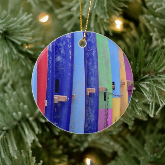 surfplanken keramisch ornament (Boom)