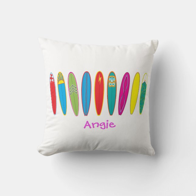  surfplanken kussen (Voorkant)