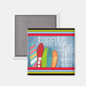 Surfplanken magneet (Voorkant / Achterkant)