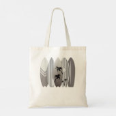 surfplanken met Surf retro Classic Surf Tote Bag (Achterkant)