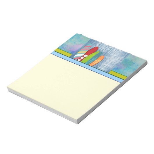 Surfplanken Notitieblok (Linkerzijde)