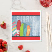 Surfplanken Papieren servet (Insitu)