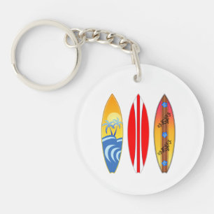 surfplanken sleutelhanger