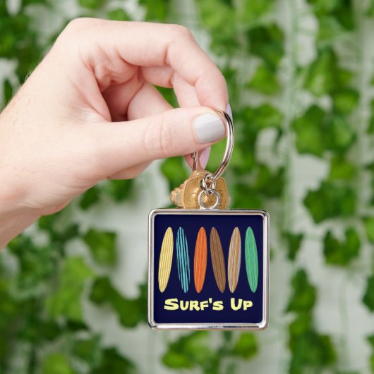 Surfplanken Sleutelhanger (Hand)