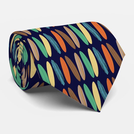 Surfplanken Stropdas (Opgerold)